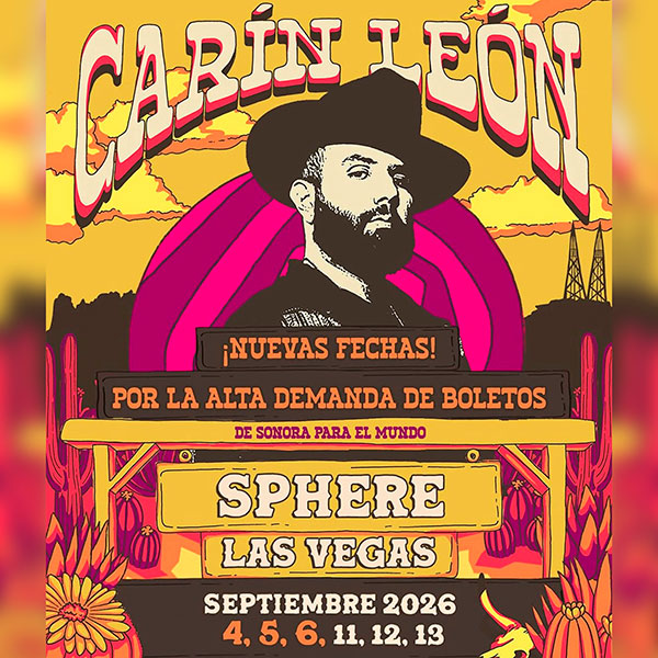 Carín León en Las Vegas